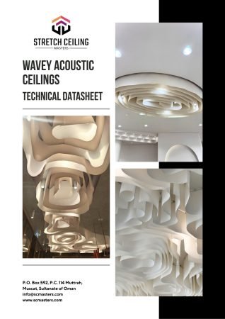 SCM - WAVEY ACOUSTIC CEILINGS - TECHNICAL DATASHEET