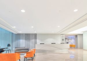 Satin stretch ceilings